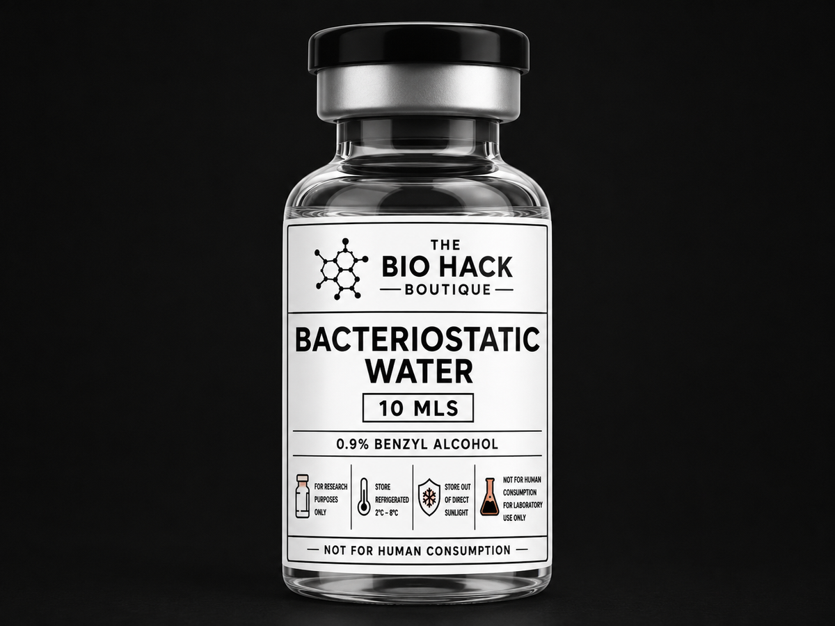 Bacteriostatic Water with 0.9 % Benzyl Alcohol 10 MLS