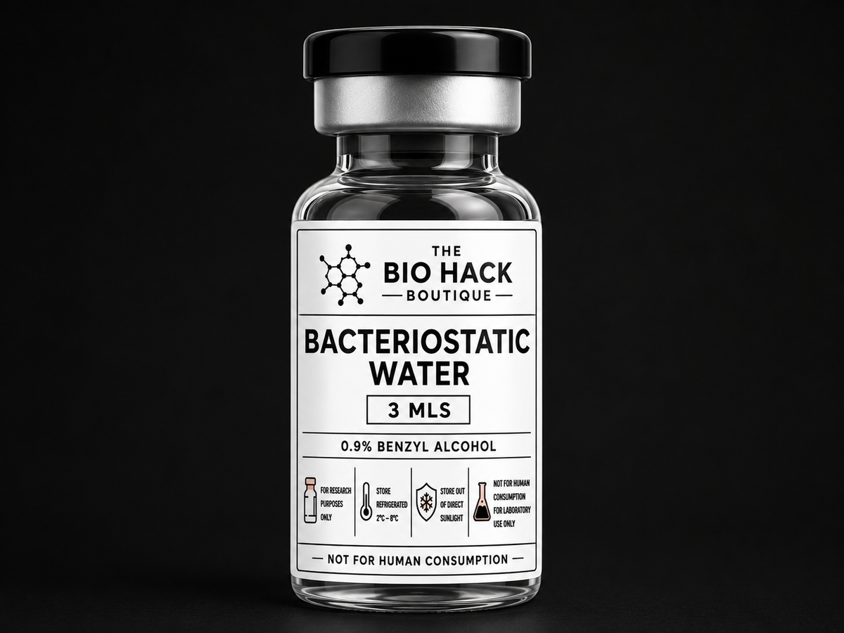 Bacteriostatic Water with 0.9 % Benzyl alcohol 3MLS